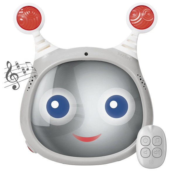 BENBAT Zrkadlo do auta aktívne s melódiami  Oly Grey 0m+