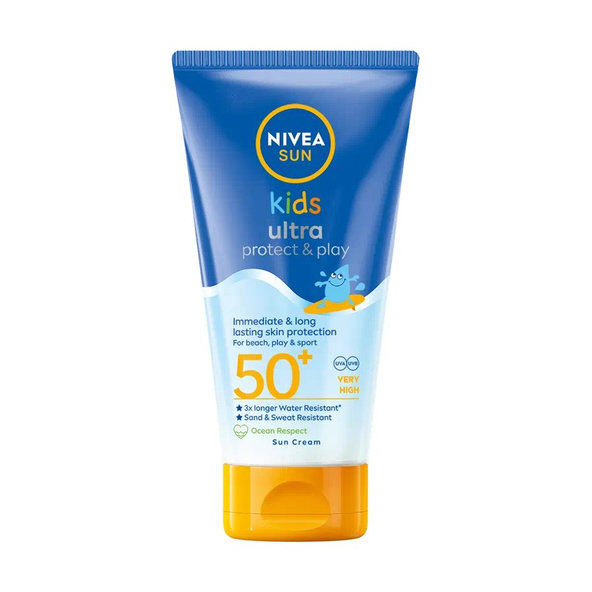 NIVEA Mlieko detské na opaľovanie Ultra Protect&Play OF50+ 150 ml