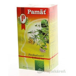 Agrokarpaty bylinný čaj na pamäť, 20x2g