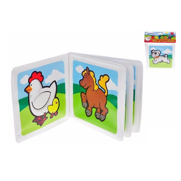 TEDDIES Knížka pískací - Moje první zvířátka