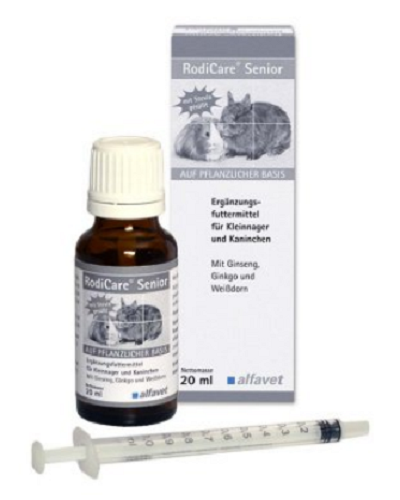 E-shop Rodicare Senior perorálny roztok na podporu metabolizmu pre hlodavce 20ml