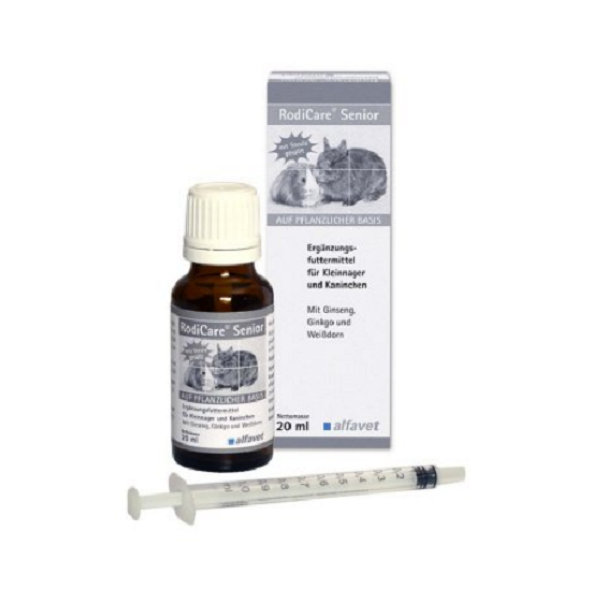 Rodicare Senior perorálny roztok na podporu metabolizmu pre hlodavce 20ml