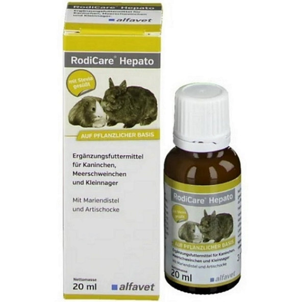 Rodicare Hepato perorálny roztok na podporu pečene pre hlodavce 20ml