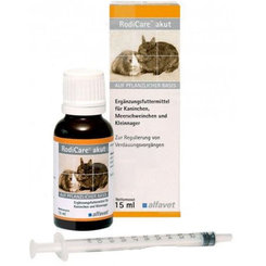 RodiCare akut na regeneráciu prirodzenej mikroflóry v čreve pre hlodavce 15ml
