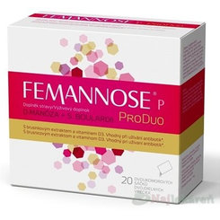 FEMANNOSE P ProDuo prášok vo vrecúškach 20 ks