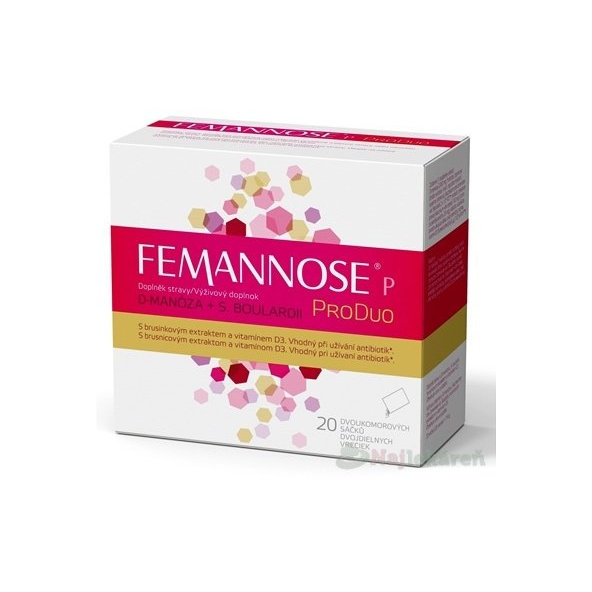 FEMANNOSE P ProDuo prášok vo vrecúškach 20 ks