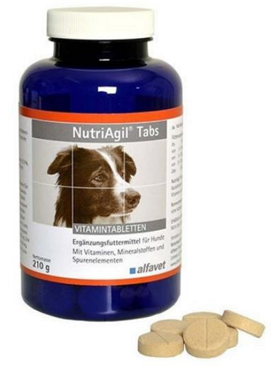 E-shop NutriAgil vitamínové tablety pre psy 210g (140ks)