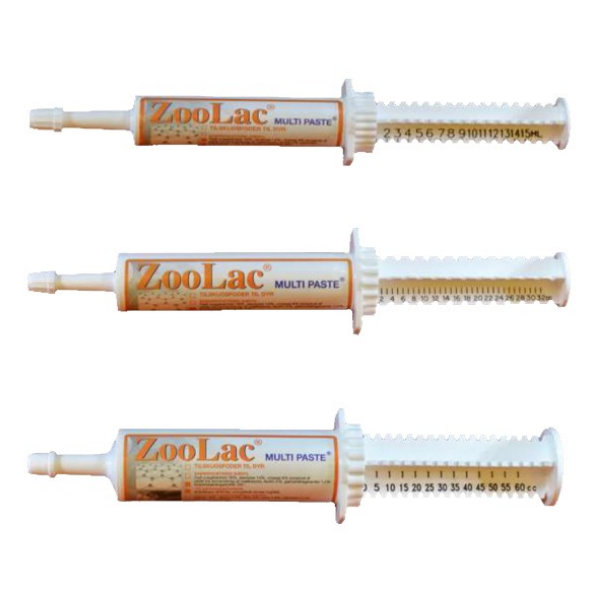 Zoolac Multi paste pasta na podporu trávenia pre všetky druhy zvierat 60ml