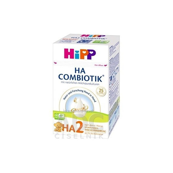 HiPP HA 2 COMBIOTIK následná mliečna dojčenská výživa (od 6. mesiaca) 600 g
