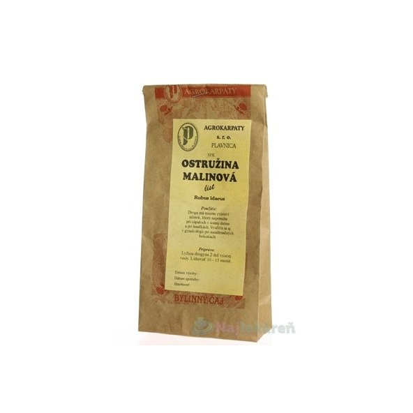 AGROKARPATY OSTRUŽINA MALINOVÁ list, 30g