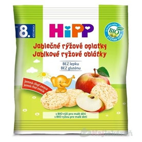 HiPP BIO OBLÁTKY Jablkovo ryžové (od ukonč. 7. mesiaca) 30 g