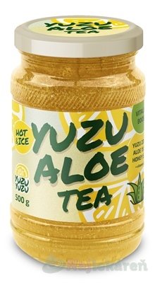 E-shop YUZU ALOE TEA nápojový koncentrát s aloe 500 g