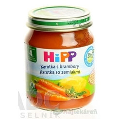 HiPP BIO príkrm mrkva so zemiakmi 125g