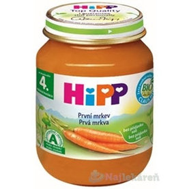HiPP BIO zeleninový príkrm prvá mrkva 125g