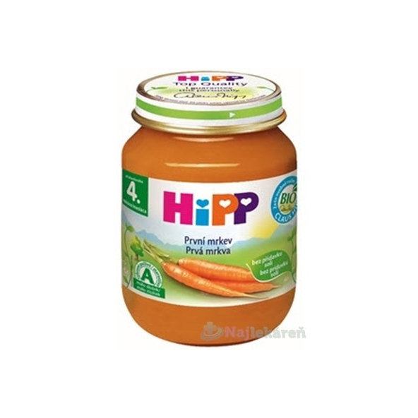 HiPP BIO zeleninový príkrm prvá mrkva 125g