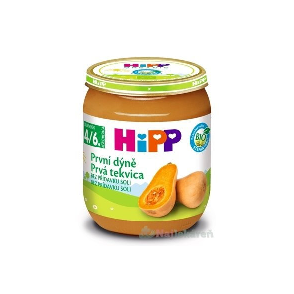 HiPP BIO zeleninový príkrm prvá tekvica 125g