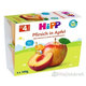 HiPP Príkrm BIO 100% ovocie jablká s broskyňami 4x100g