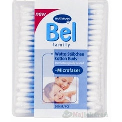 Bel family vatové tyčinky 200 ks