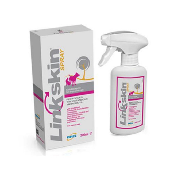 Linkskin sprej pre psy a mačky na doplnkovú liečbu atopických dermatitíd 200ml