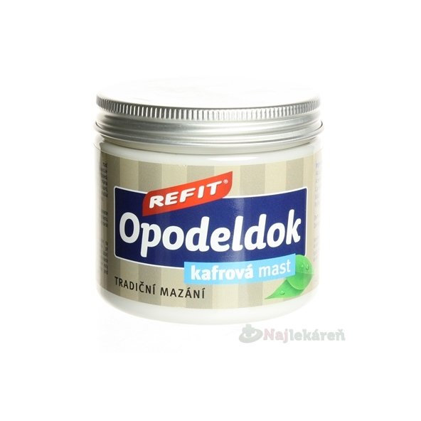 REFIT OPODELDOK - GÁFROVÁ MASŤ, na masáž a tonizáciu celého tela, 200 ml