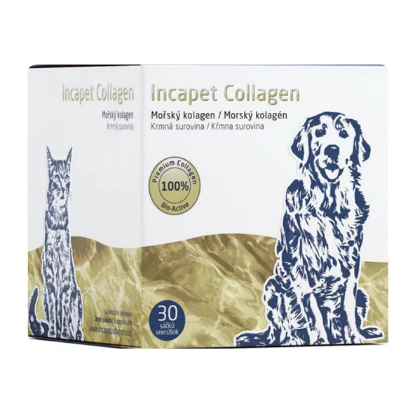 Incapet Collagen kĺbová výživa pre psy a kone 30x3g