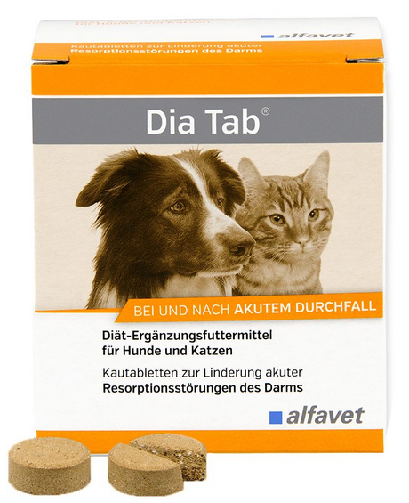 E-shop Dia Tab na reguláciu narušených tráviacich procesov pre psov a mačky 6x5,5g