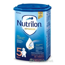 Nutrilon Advanced 5 batoľacia mliečna výživa v prášku (od 35 mesiacov) 6x800 g