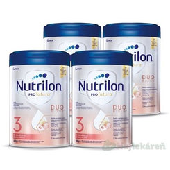 Nutrilon 3 Profutura DUOBIOTIK batoľacie mlieko (12-24 mesiacov) 4x800 g