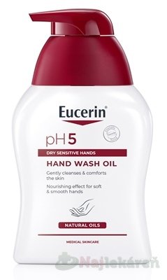 E-shop Eucerin pH5 UMÝVACÍ OLEJ NA RUKY pre citlivú pokožku 250ml