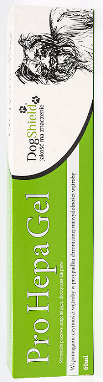 DogShield Pro Hepa gel profylaktická podpora pečeňovej funkcie pre psy 60ml