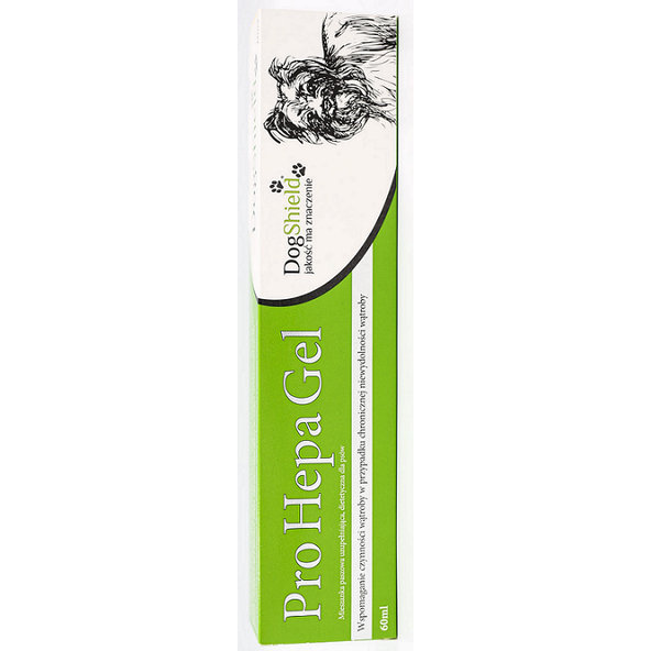 DogShield Pro Hepa gel profylaktická podpora pečeňovej funkcie pre psy 60ml