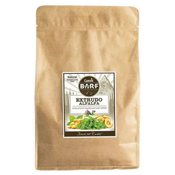 Canvit BARF Extrudo Alfaalfa extrudované doplnkové krmivo bez mäsa, pre psov 2kg