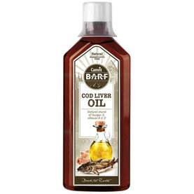 Canvit BARF Cod liver Oil olej z nórskej tresky pre psy 500ml