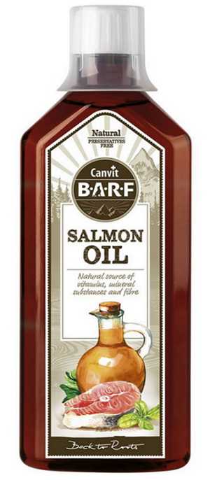 E-shop Canvit BARF Salmon Oil olej z lososa pre psov 500ml