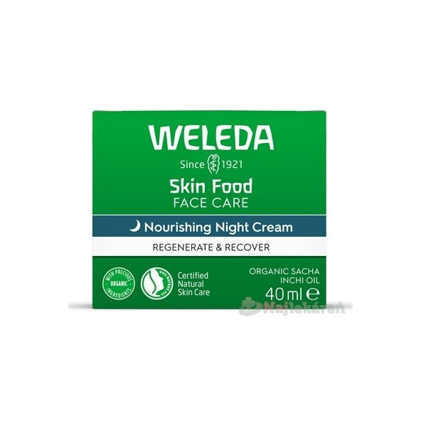 WELEDA Skin Food Nourishing nočný krém 40ml