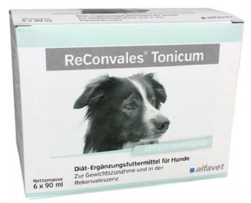 E-shop ReConvales Tonicum dog na podporu rekonvalescencie pre psy 6x90ml
