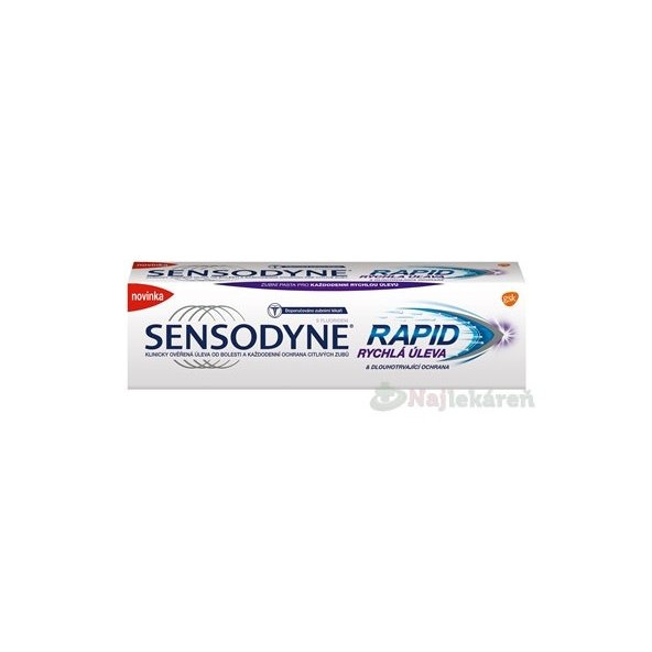 SENSODYNE Rapid zubná pasta 75 ml