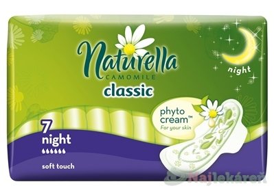 E-shop Naturella CAMOMILE Classic Night hygienické vložky 7ks