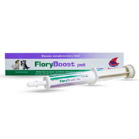 FloryBoost Pet pasta na redukciu akútnych črevných absorpčných porúch pre psy a mačky 15ml