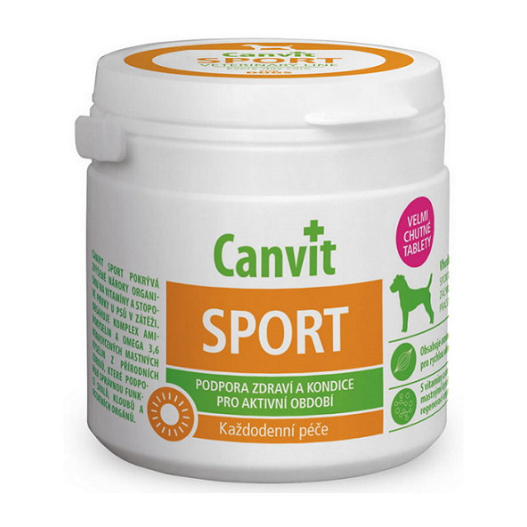 Canvit Sport tablety pre športujúce psy 100tbl 100g