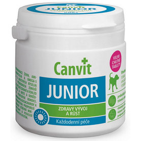 Canvit Junior tablety pre šteňatá a mladé psy v období rastu 100 tbl 100g