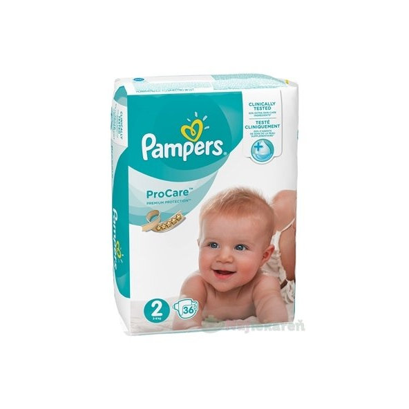 Detské absorpčné plienky PAMPERS ProCare PREMIUM protection 2, 36ks