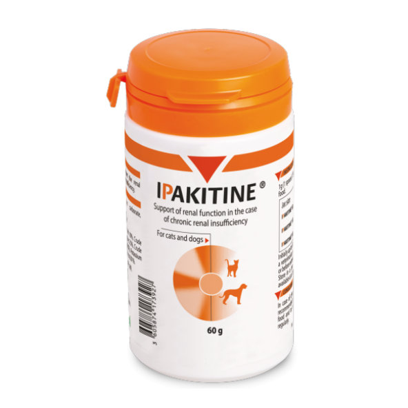 IpaKitine na podporu obličiek pri chronickej nedostatočnosti obličiek u psov a mačiek 60g