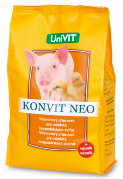 E-shop Konvit Neo vitamínovo-minerálny prípravok pre mláďatá hospodárskych zvierat 1kg