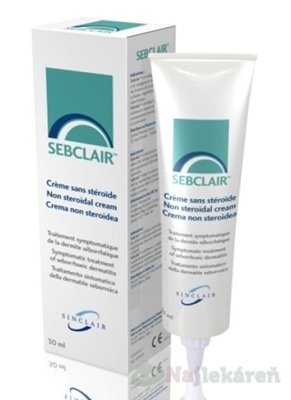 E-shop SEBCLAIR dermálny krém pri seboreickej dermatitíde 30ml