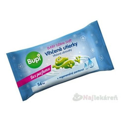 Bupi BABY Vlhčené utierky Ultra soft s pantenolom 56ks