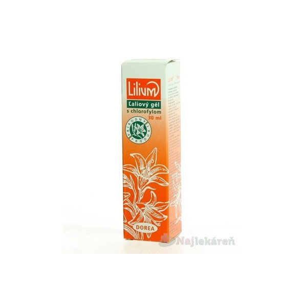 Lilium Ľaliový gél s chlorofylom 30ml