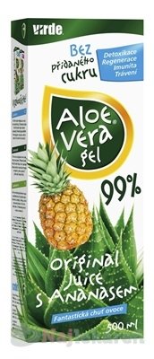 E-shop VIRDE ALOE VERA gél s ananásom, 500ml