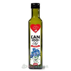 VIRDE ĽAN 100% OLEJ, 250 ml