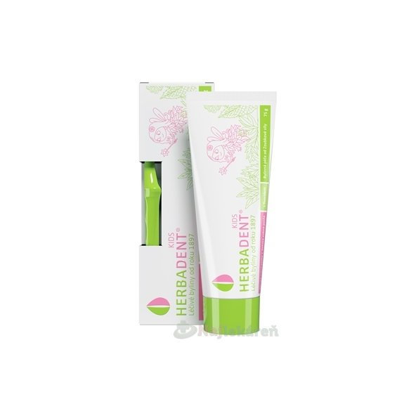HERBADENT KIDS Detská zubná pasta